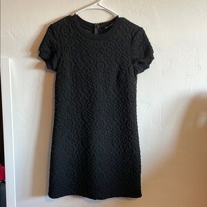 Zara Elegant Black Mini Dress